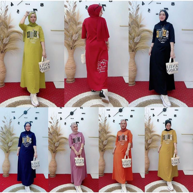 Gamis kaos combedt by Nabil/gamis nabil/gamis korina/gamis combedt