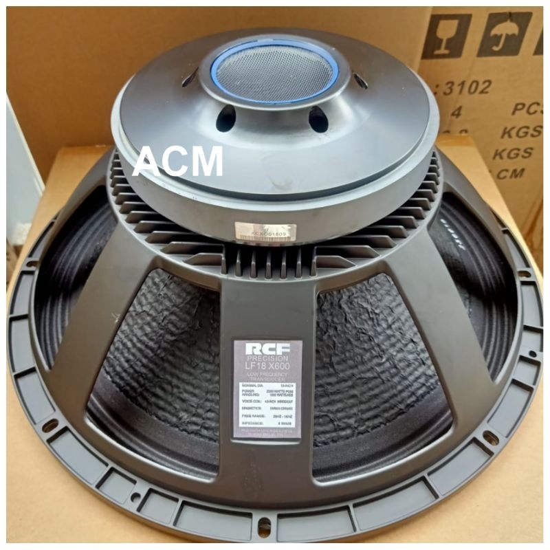 SPEAKER SUBWOOFER RCF 18x600 SPEAKER 18 INCH LF18x600 VC 4,5 INCH LF 18x600