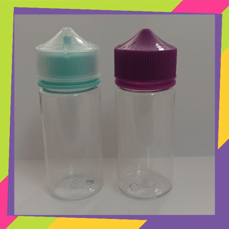 100ML BOTOL CHUBY/UNICORN PET