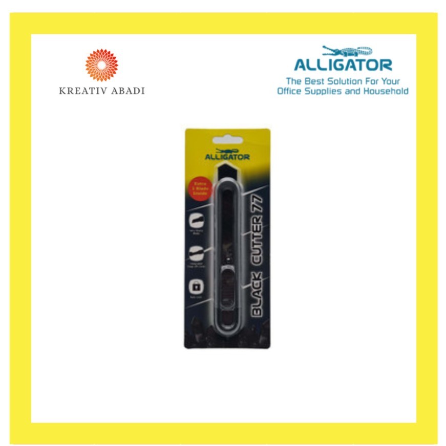 

Alligator Black Cutter Black 77 Big Size