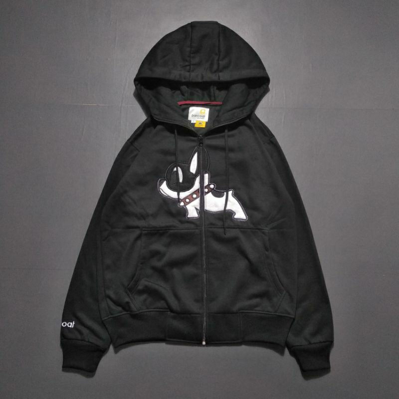 JAKET HOODIE ZIPPER PANCOAT DOG