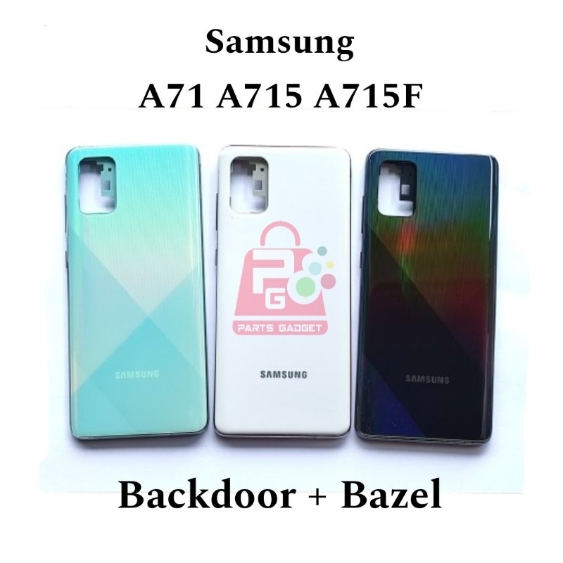 Housing Backdoor Samsung A71 A715 Casing Tutup Cover Belakang