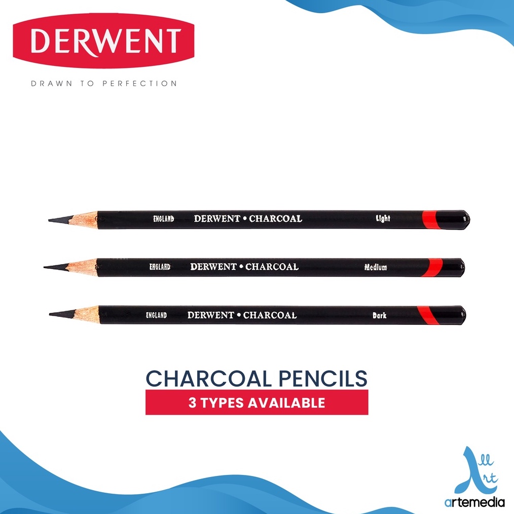 

ART F93Y Pensil Arang Derwent Charcoal Pencil
