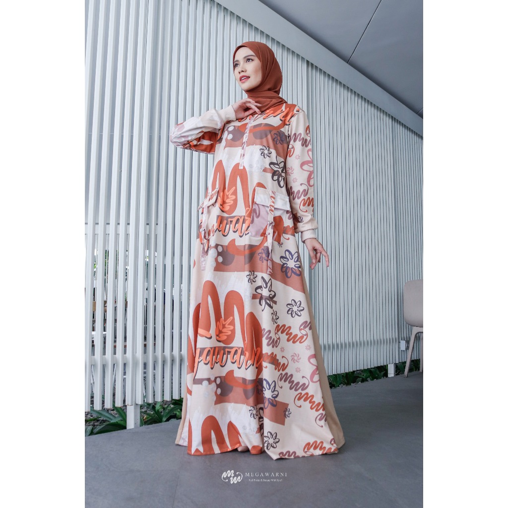 ZEA CASUAL DRESS ONLY BY MEGAWARNI