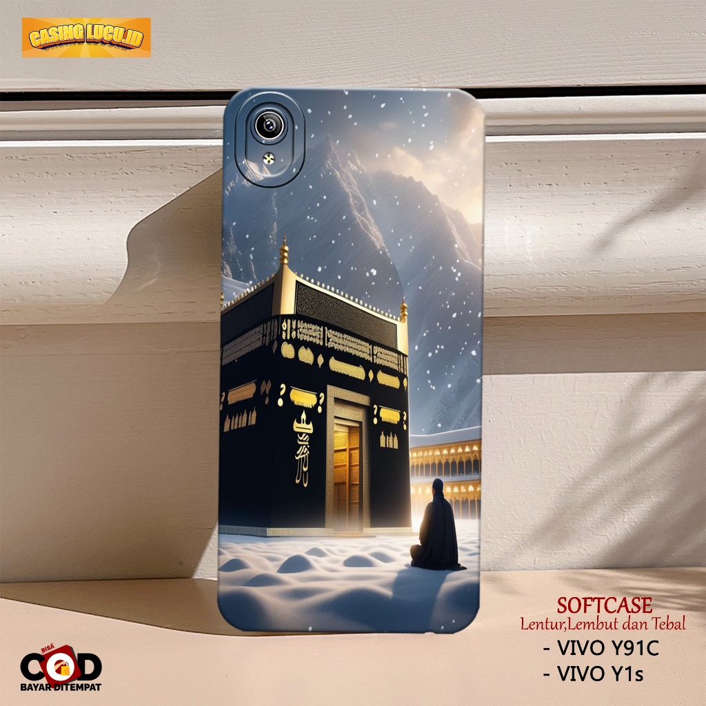 Case Vivo Y91c / Y1s - Fashion Case MUSLIM - Casing Hp Vivo Y91c / Y1s - Softcase TPU Pro Camera