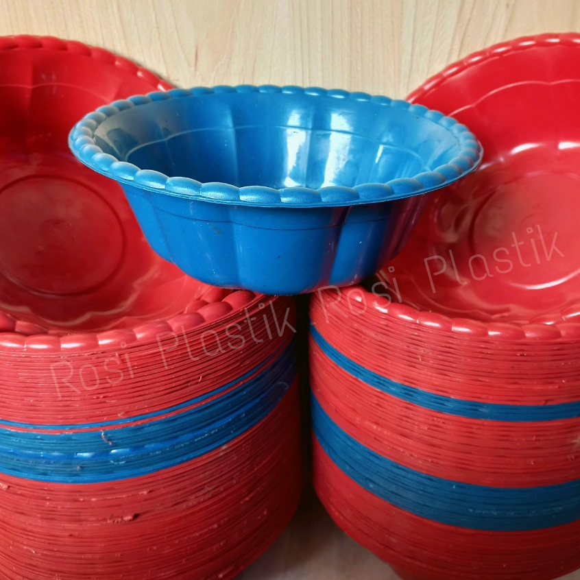 100 BIJI Baskom Brazil Series / Baskom Nasi Hajatan Berkat  Wakul Plastik Waskom Bakul Kenduri