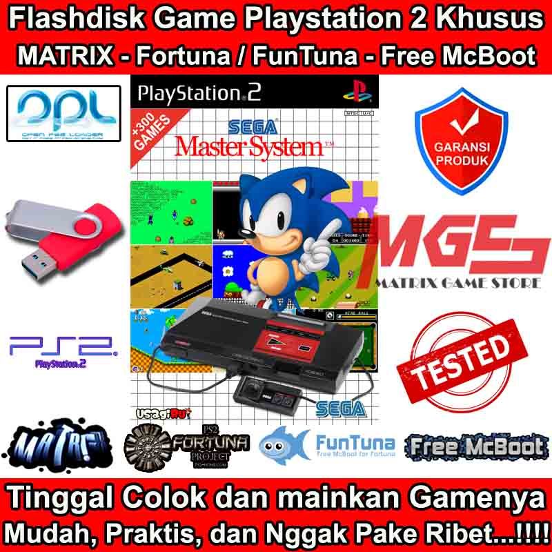 Flashdisk Game PS2 PS 2 Sega Master System - Sega Game Gear Collection