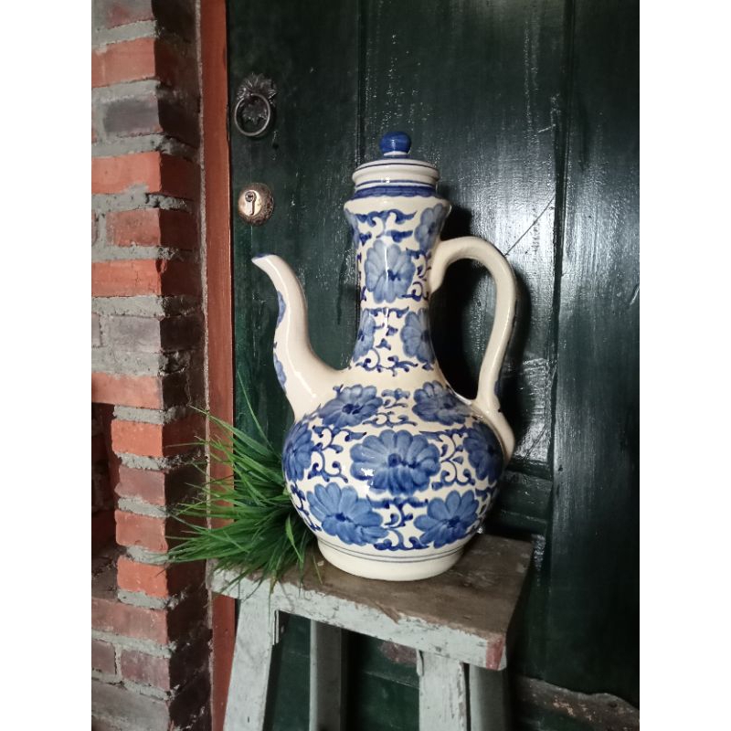 guci keramik/teko keramik/vas keramik/vas bunga/dekorasi/pot keramik/pot bunga/pajangan/hiasan