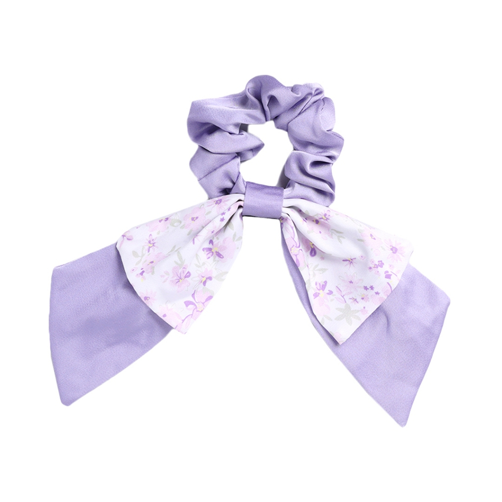 Stroberi Bow Tied Flower Hair Tie