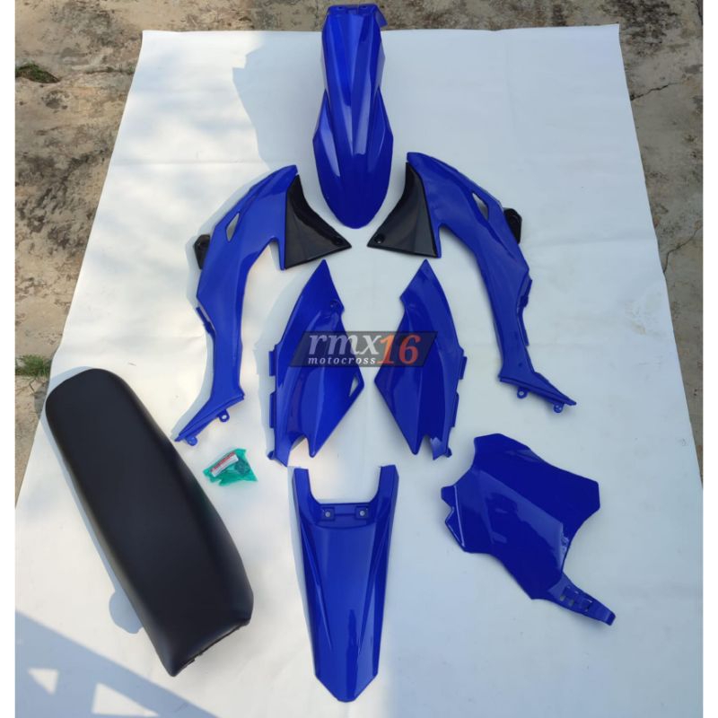 body set KLX BF body set trail supermoto klx bf dtracker Spakbor depan kx 450 dan papan nomor kx 250