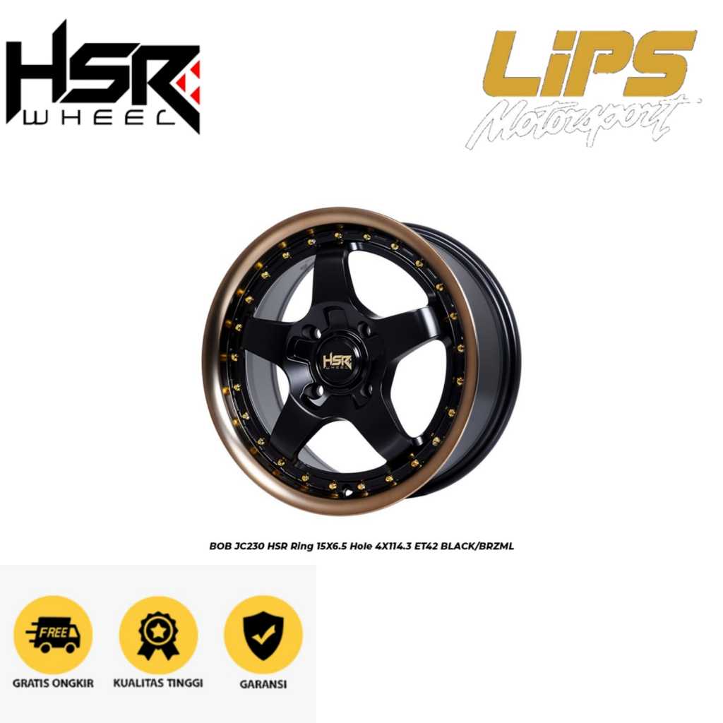 Velg mobil avanza,xenia,evalia,kijang,grand livina HST BOB Ring 15