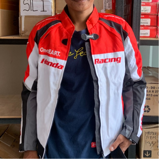 Jaket Touring Honda Racing - Jaminan Original Honda Apparel Collection 100% - AHJK0001011