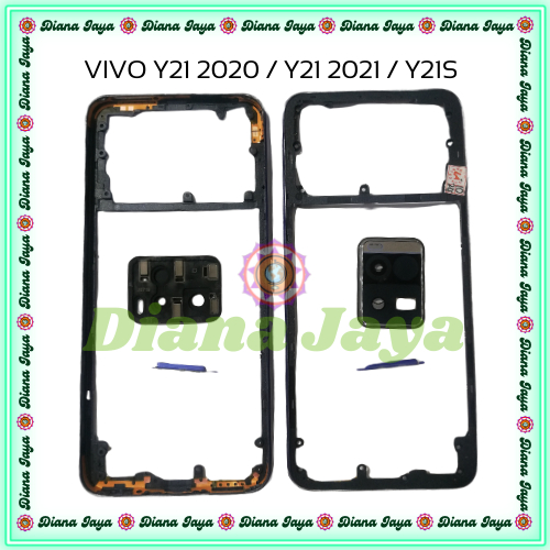 Middle / Bezel Tengah Vivo Y21 2020 / Y21 2021 / Y21S