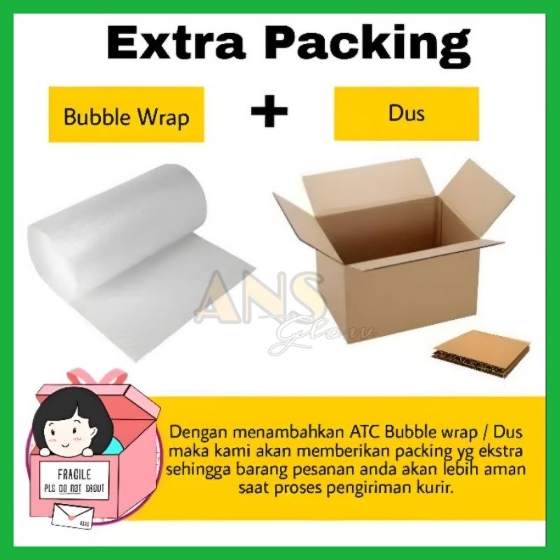 

bubble wrap + dus packing aman