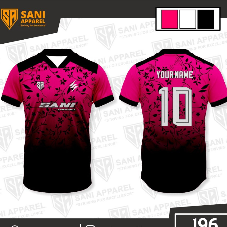 Jersey futsal pink stabilo