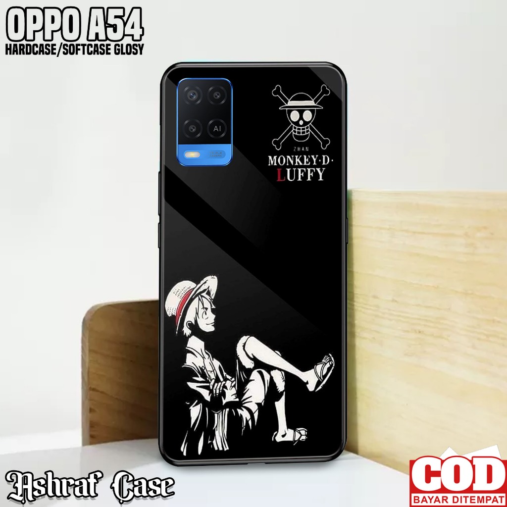Case OPPO A54 - Casing Hp OPPO A54 ( OP ) Silikon Hp OPPO A54 - Softcase Glass Kaca - Kondom Hp OPPO
