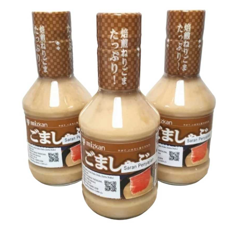 

Mizkan Goma Shabu / Sesame Dipping Sauce / Saus Bumbu Wijen | 250ml