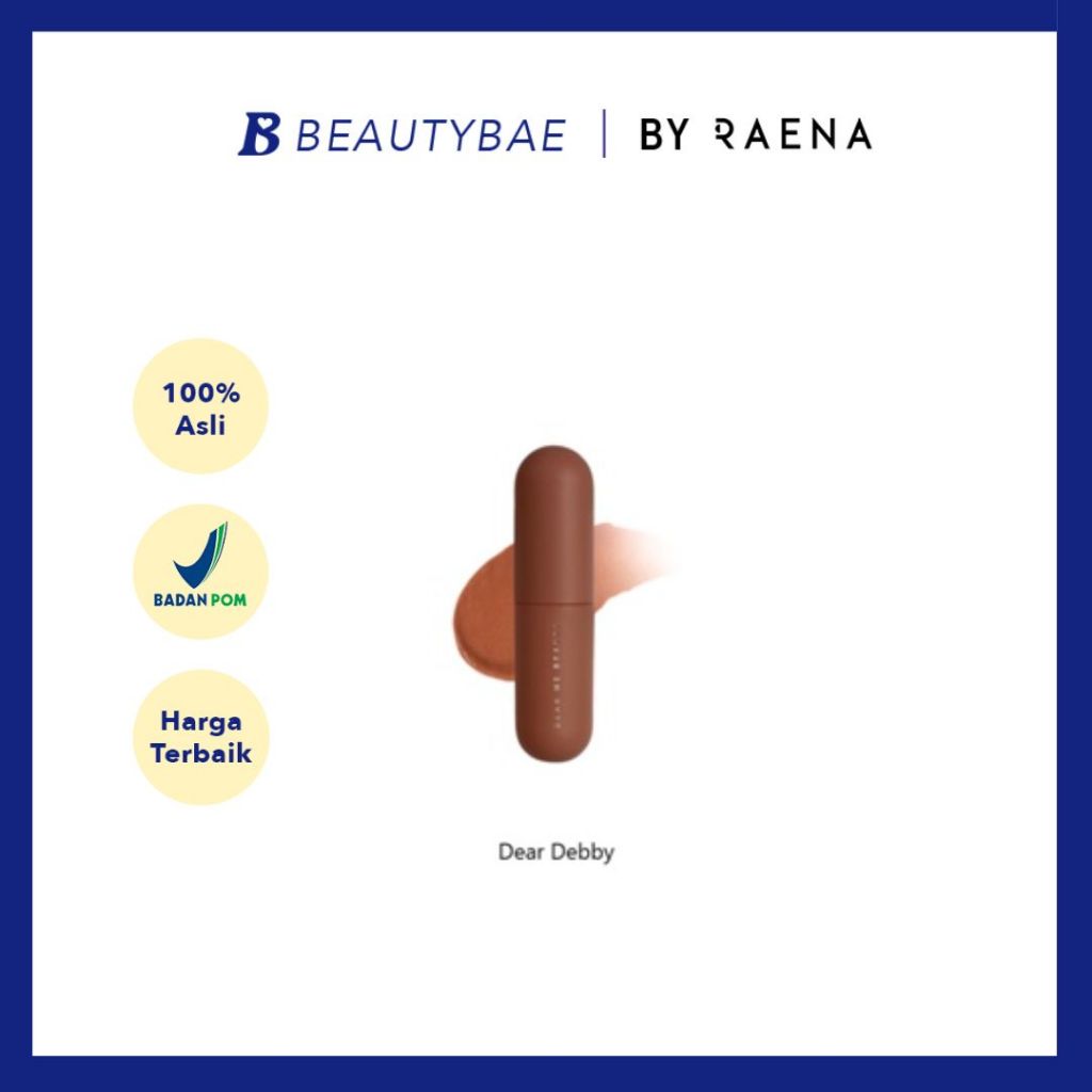 Dear Me Beauty Velvet Lip Tint - Dear Debby (Caramel Choco)