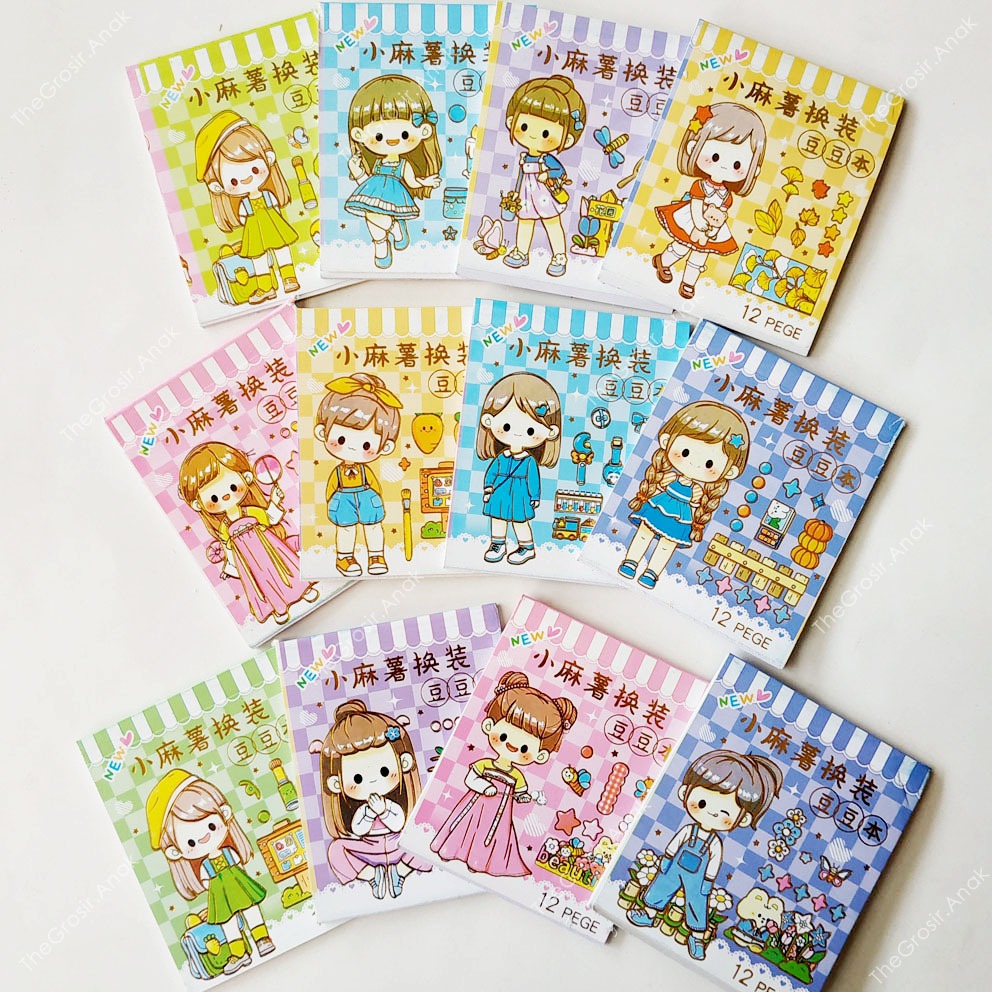 

TGA Sticker Note Momo Stiker Korea Bongkar Pasang Scrapbook Craft Dekorasi