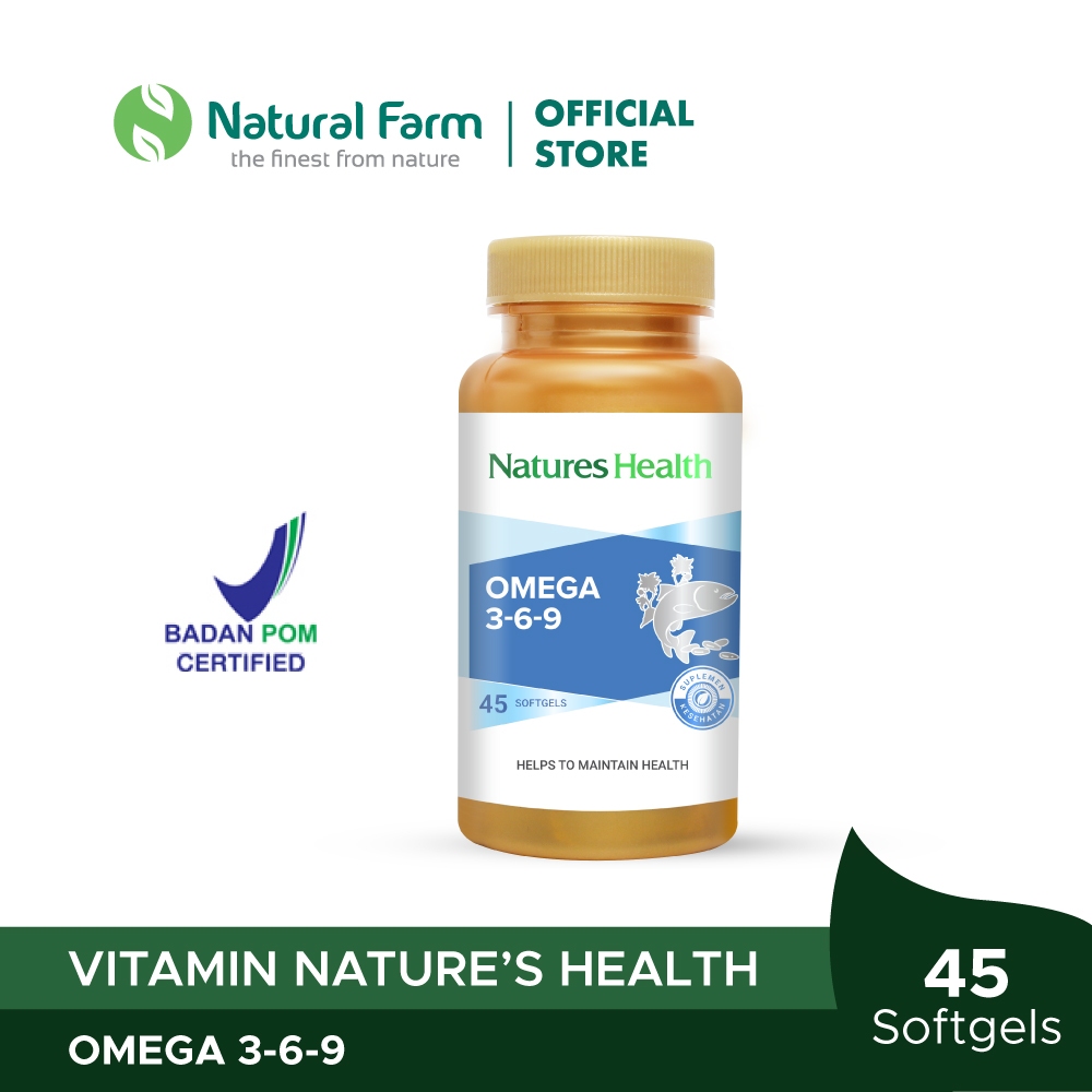 Natures Health Omega 3-6-9  45 Softgels