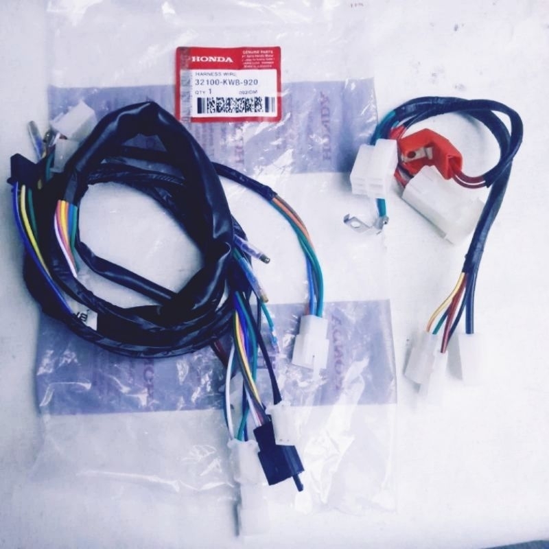 KABEL BODY SET KABEL BODY 1SET ASSY HONDA BLADE LAMA BLADE 110 KODE 32100- KWB - 920 KUALITAS ORIGIN