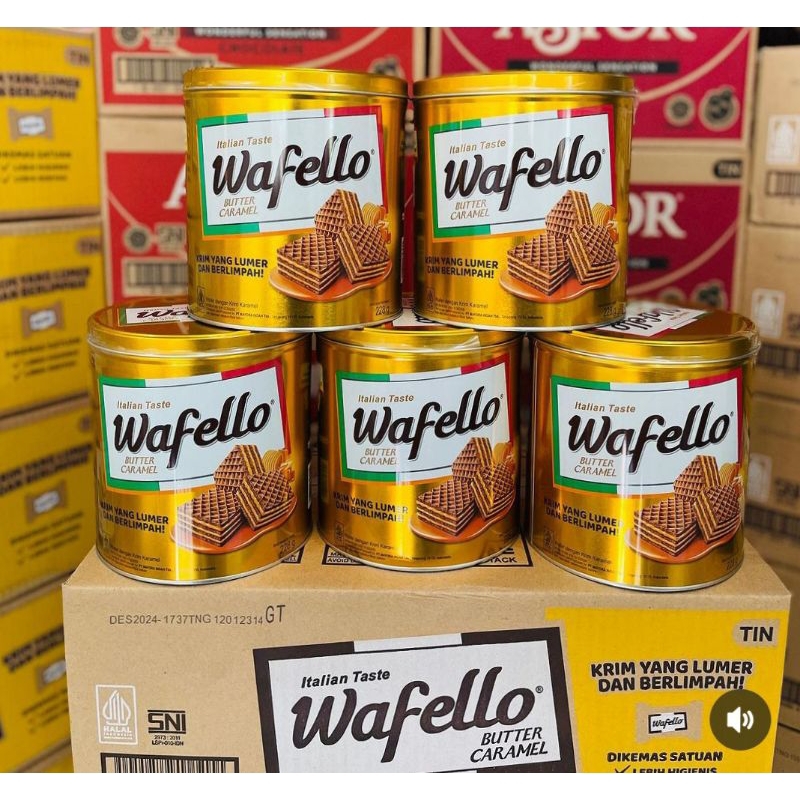 

WAFELLO KALENG 256GR