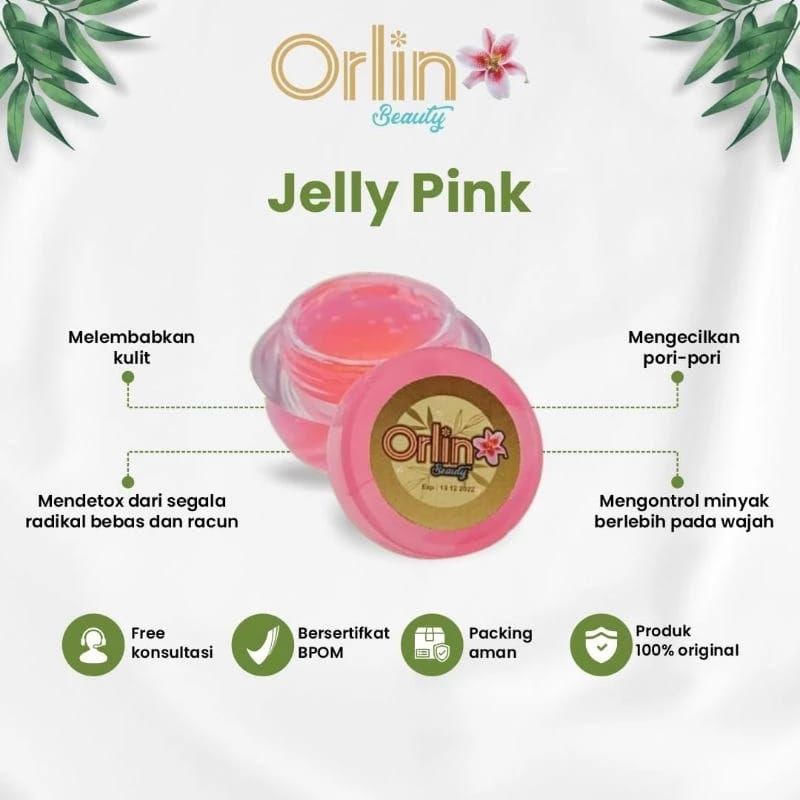 Jelly Pink Orlin Beauty Skincare