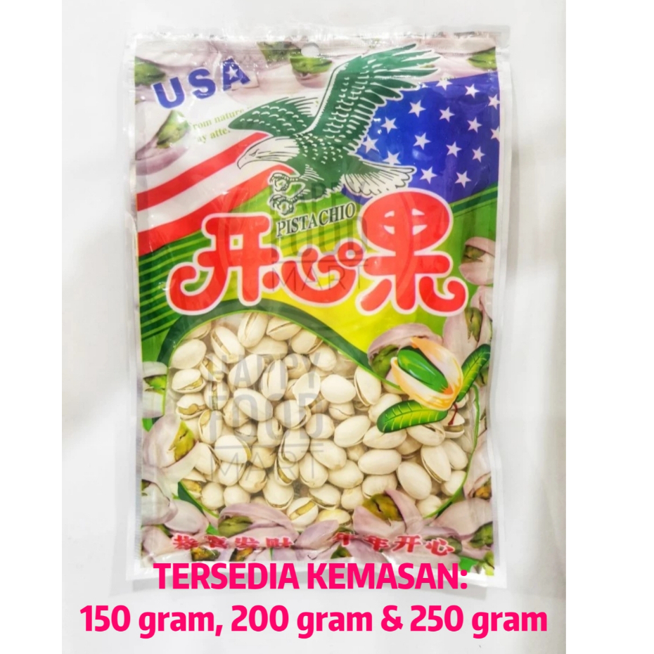 

[BPOM RI] USA KACANG PISTACHIO/KAI XIN GUO IMLEK/KACANG KETAWA/FUSTUK/PISTACHIOS NUT/PISTACIO