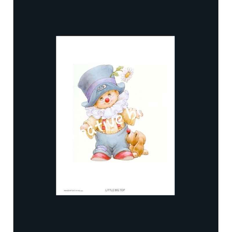 

Gambar Papertole 3D Art Craft Circus Clown