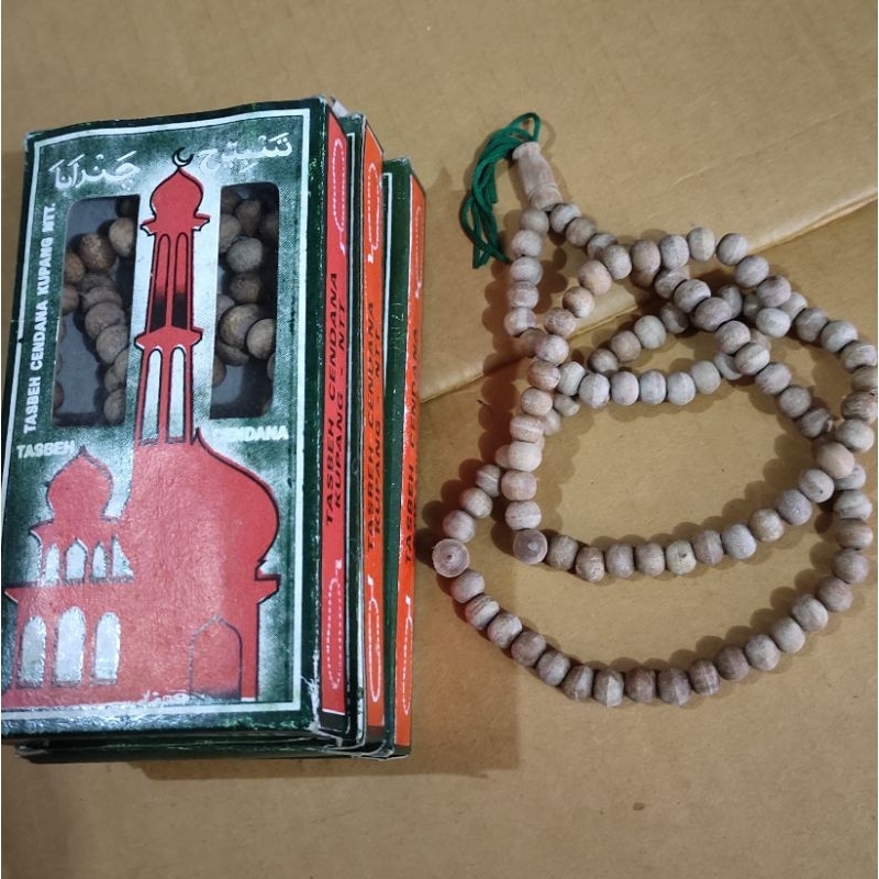 TASBIH KAYU CENDANA 99 BUTIR