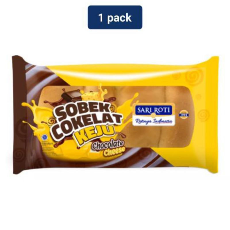 

Roti Sobek Cokelat Keju