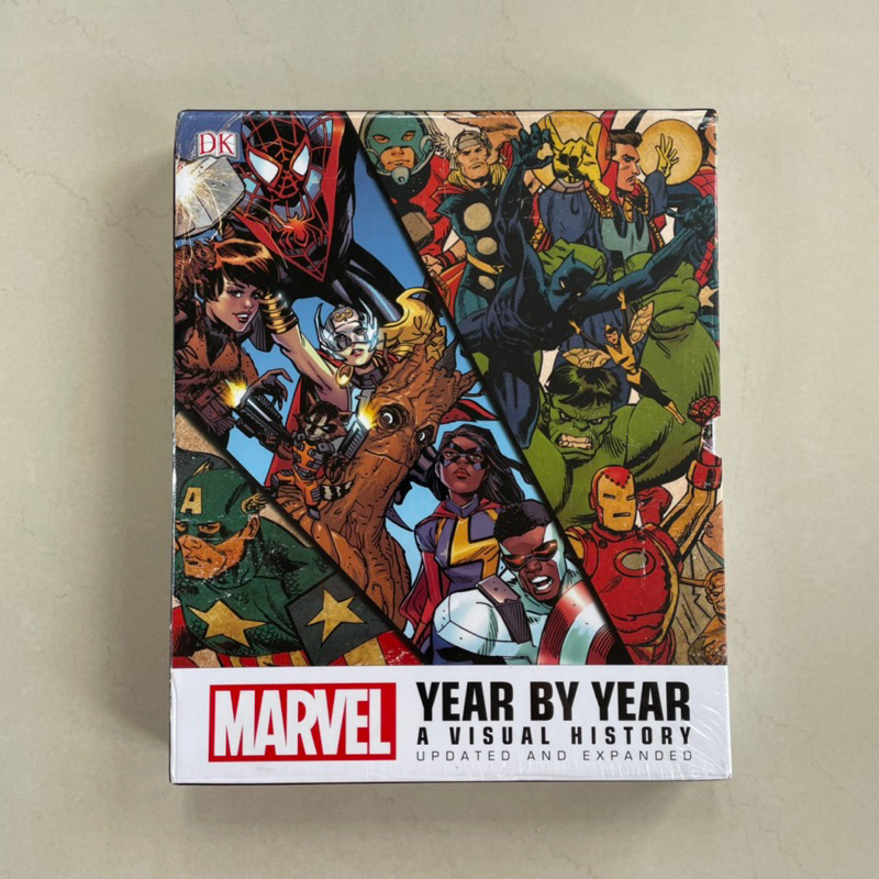 Buku ORI | Marvel Year By Year A Visual History Avengers Super Heroes Import Book