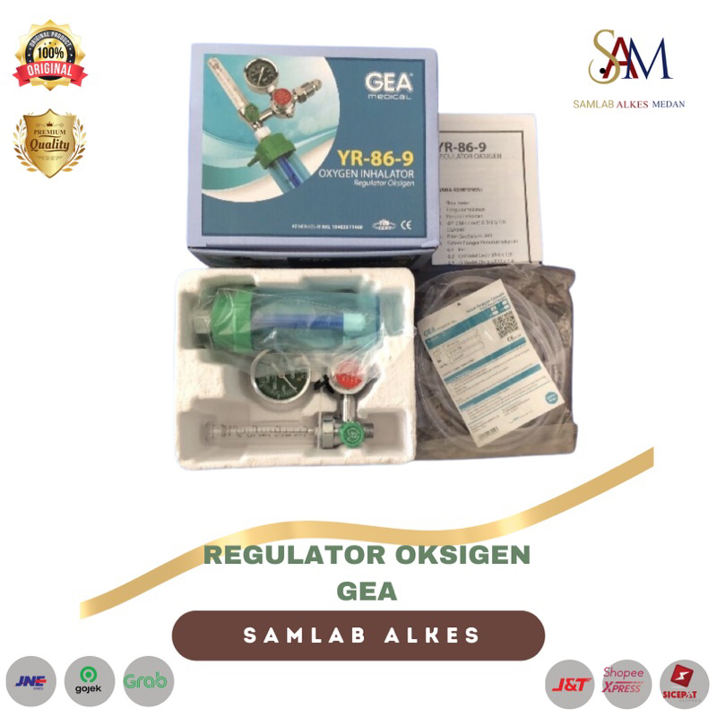 Regulator Oksigen GEA - Regulator Oxygen GEA - Medical Regulator