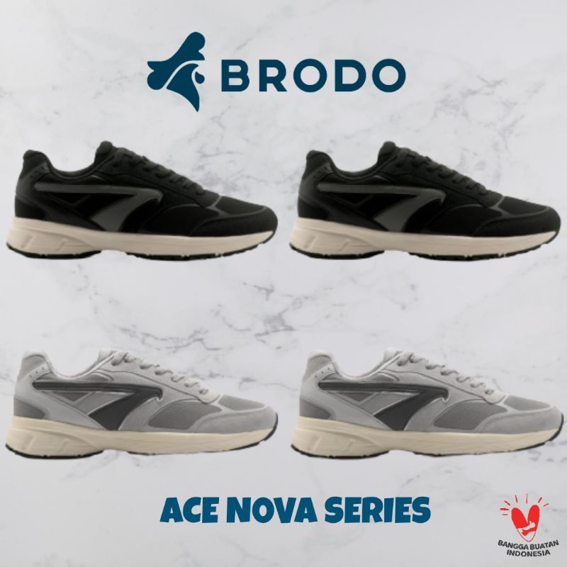 BRODO ACE NOVA SERIES BLACK / GREY LIMITED