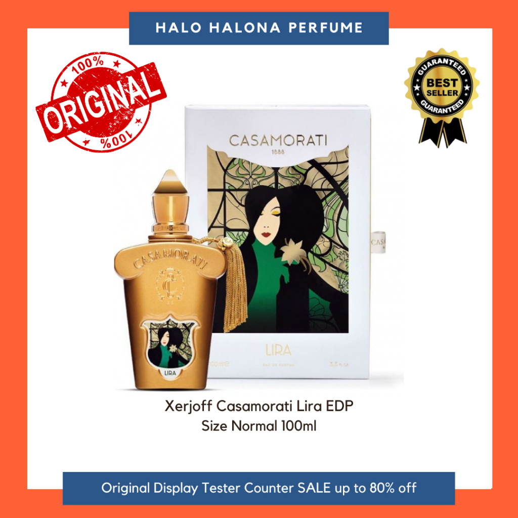 Xerjoff Casamorati Lira EDP Box Segel Parfum Original Authentic