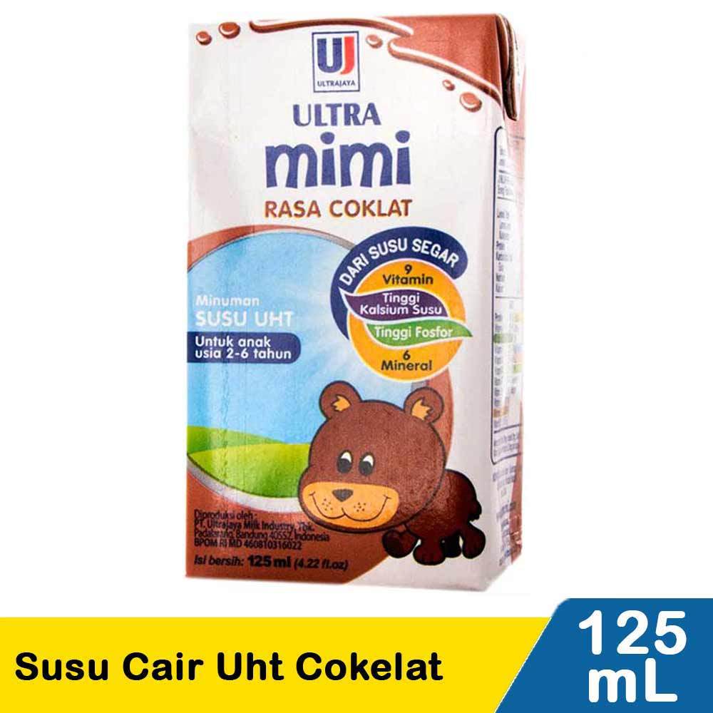 

Ultra Mimi Susu Cair Uht Chocolate 125 ml