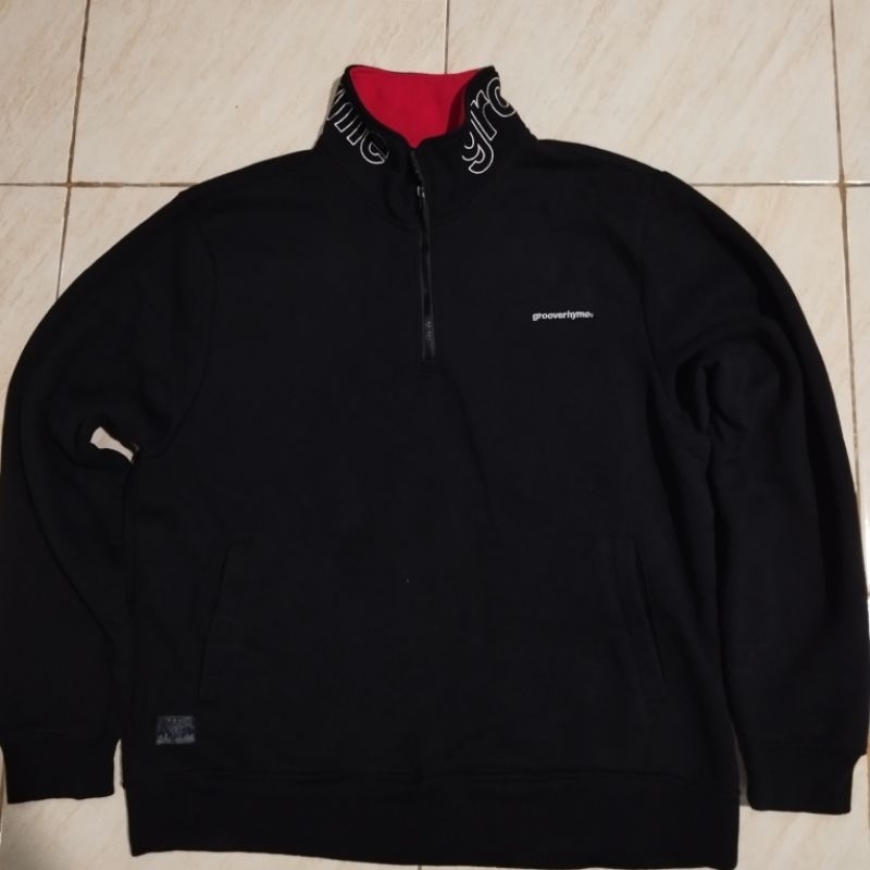 Crewneck Halfzip Grooverhyme