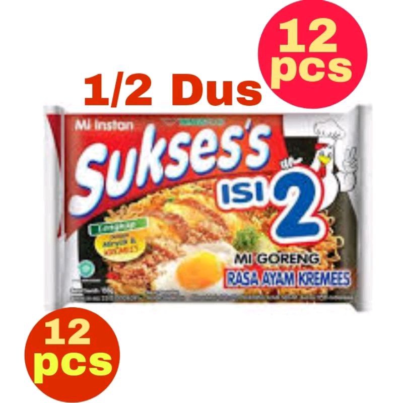 

Mie Suksess Instant Goreng Rasa Ayam kremes - 132 gr (Harga 12 Pcs)