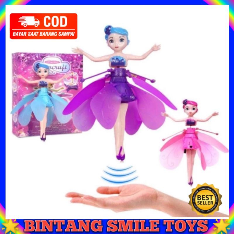 MAINAN ANAK BONEKA PERI TERBANG SENSOR TANGAN / MAINAN ANAK BONEKA PRINCESS TERBANG PROMO TERMIRAH C