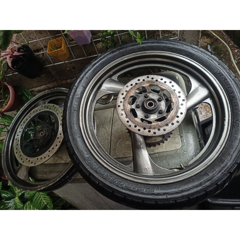 velg morodadi honda nsr pelek velk racing palang kelengkapan seperti difoto layak pakai normal plus 