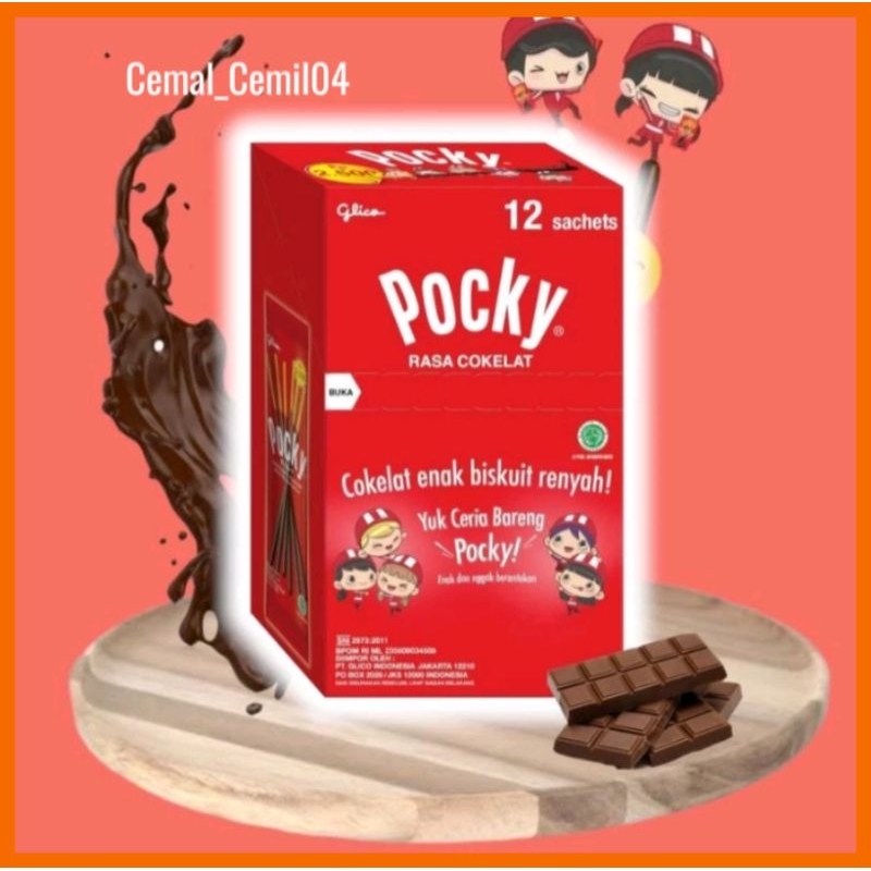 

GLICO POCKY 1 SACHETS 11GRM ( 1 BOX ISI 12 SACHETS )