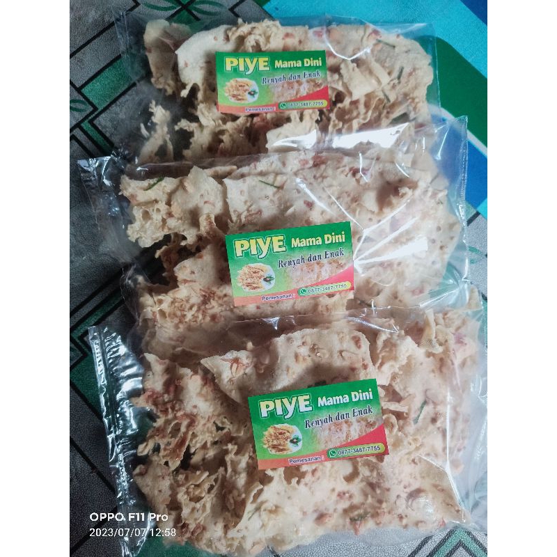 

REMPIYE ATAU PIYE BERAT 1/4 ONS