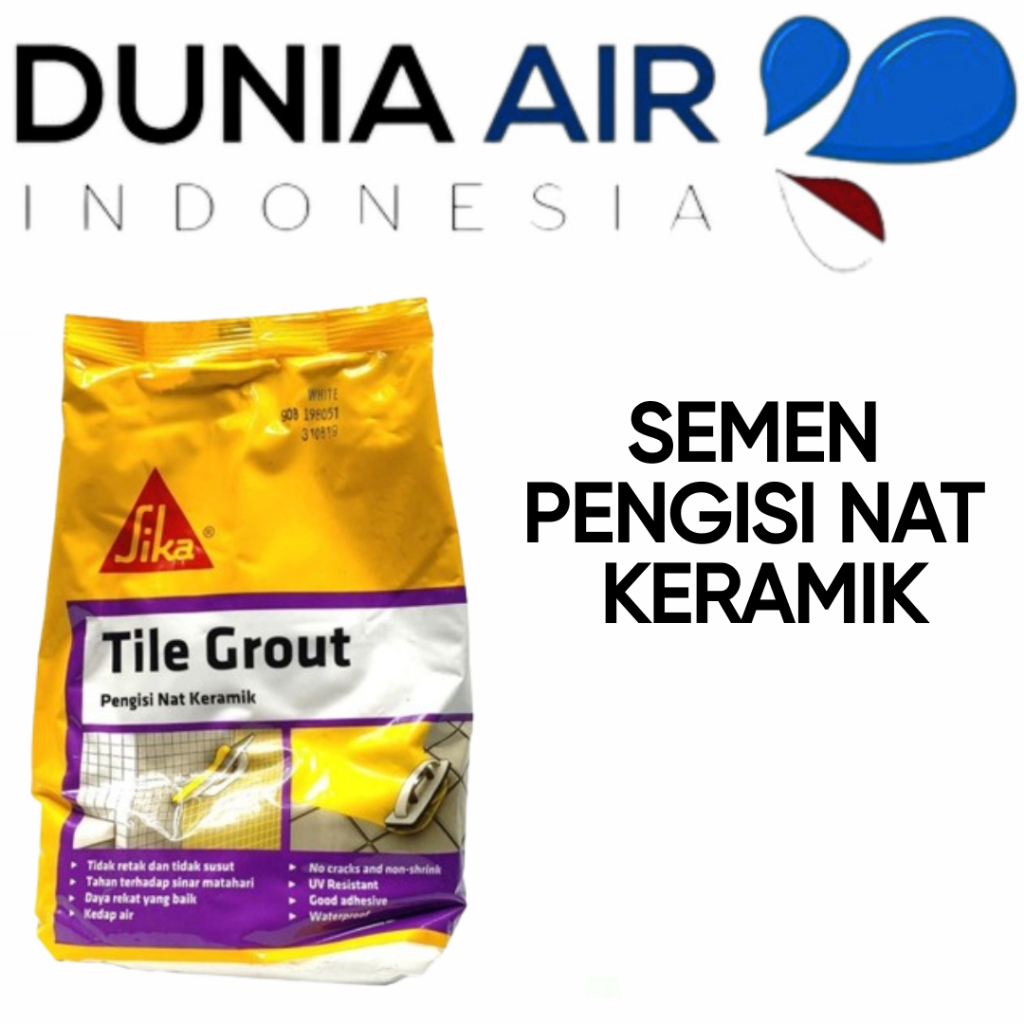 SIKA TILE GROUT / SEMEN NAT KERAMIK 1 Kg