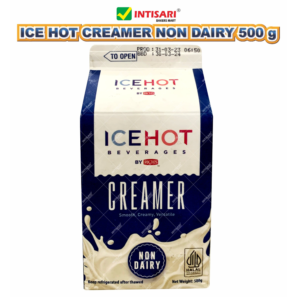 

ICE HOT CREAMER NON DAIRY 500 G