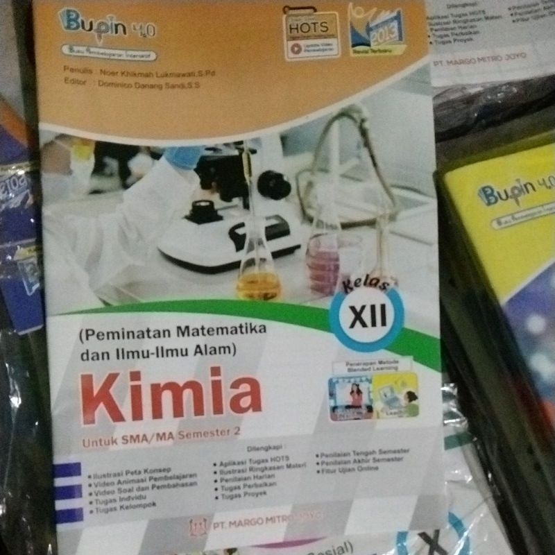 LKS SMA KIMIA KELAS 12 SEMESTER 2 KURIKULUM 2013-K13