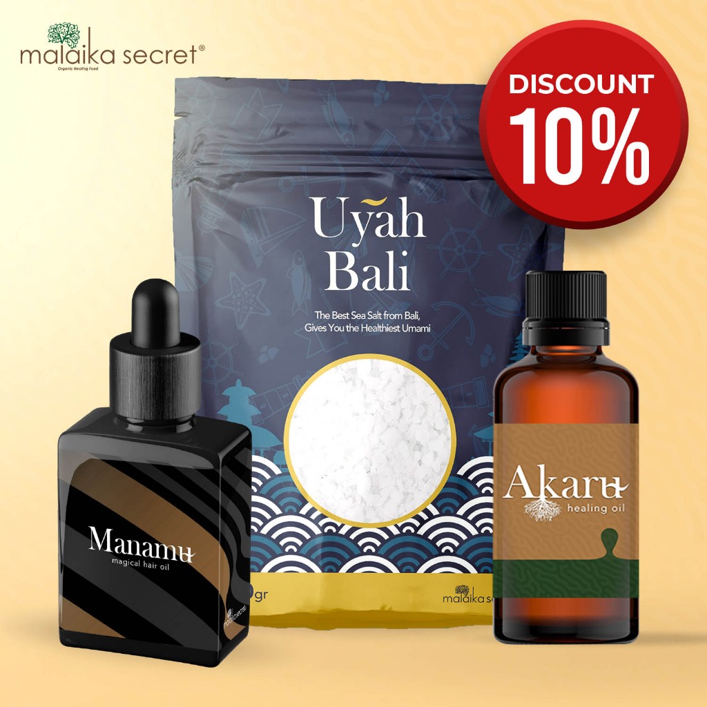 

Paket Akaru, Manamu, dan Garam Laut Organik Bali Sea Salt Uyah Bali