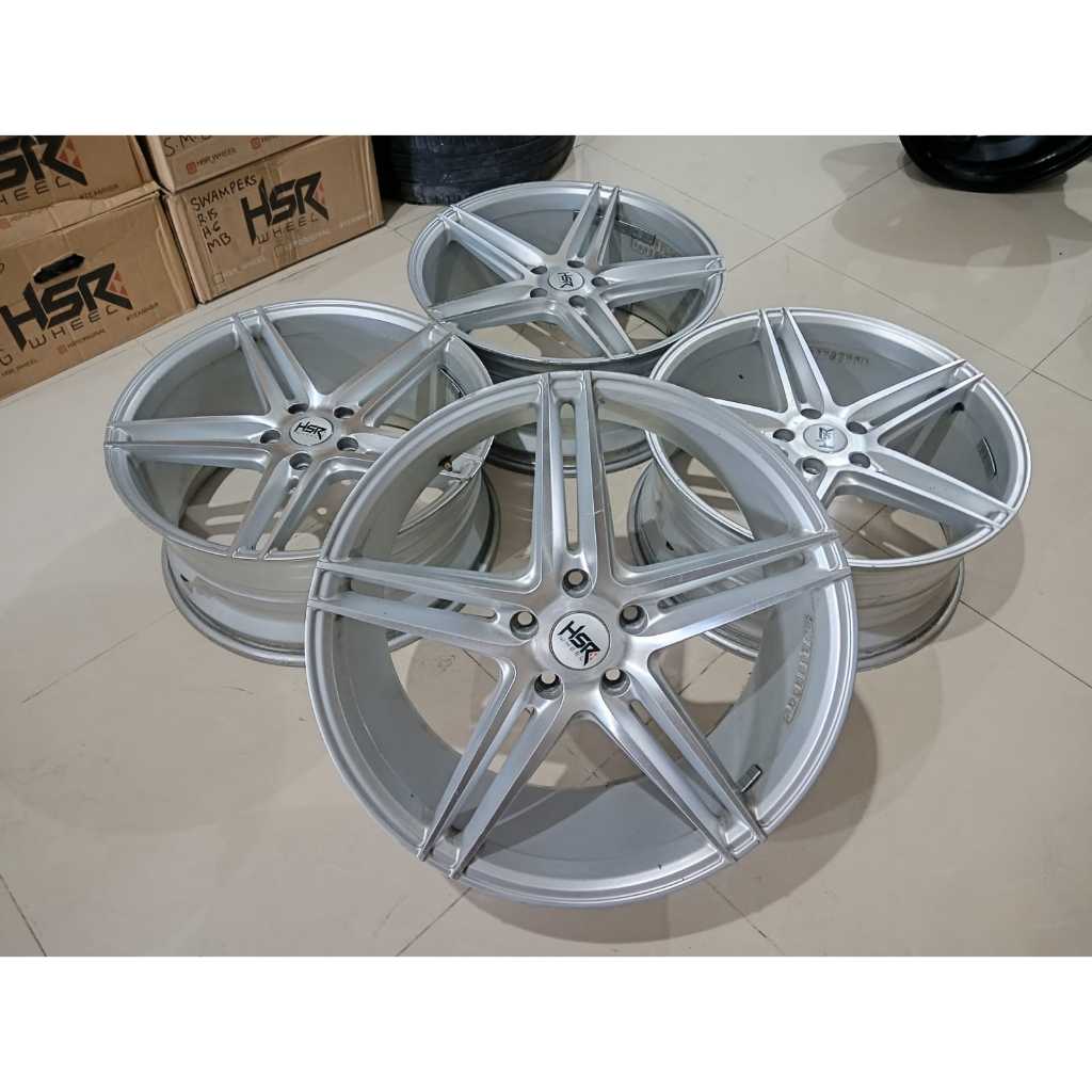 velg mobil bekas hsr ne5 ring19 pcd 5x114 lebar 8,5 et45 second