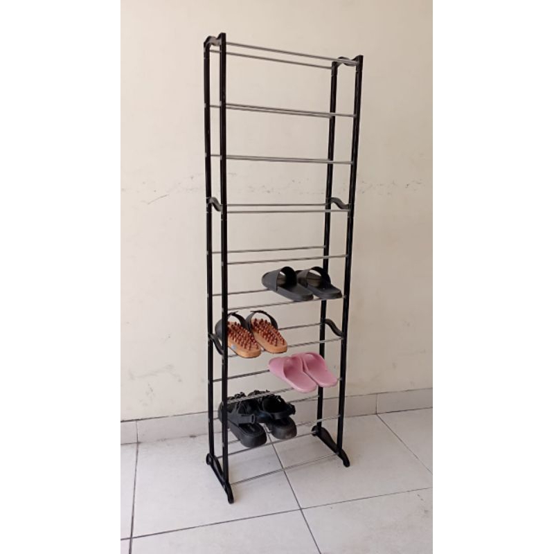 Rak Sepatu Amazing TRI J 10 susun/ Tempat Sepatu  / Rak Jilbab
