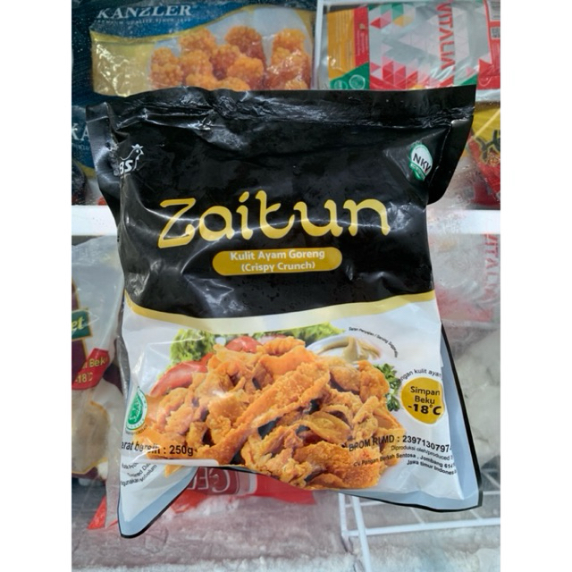 

ZAITUN KULIT AYAM GORENG (CRISPY CRUNCH) 250GR