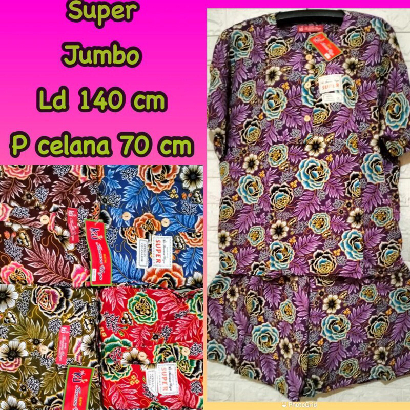 Daster Batik Pekalongan Klok Kekinian Kualitas Premium